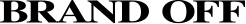 Brand Off logo